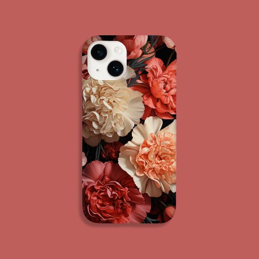 Rosa Blumen Case-Mate iPhone Hülle