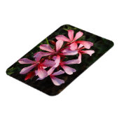 Rosa Blumen Foto Magnet (Linke Seite)