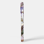 Rosa Blumen iPhone-Hülle Buntglas Elegant Case-Mate iPhone Hülle (Rückseite / Links)