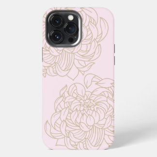 Rosa Blumen iPhone / iPad Hülle iPhone 13 Pro Max Hülle
