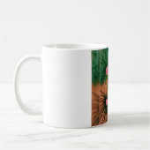Rosa Blumen Kaffeetasse (Links)