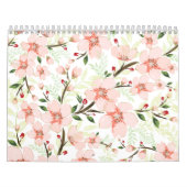 Rosa Blumen Kalender (Titelbild)
