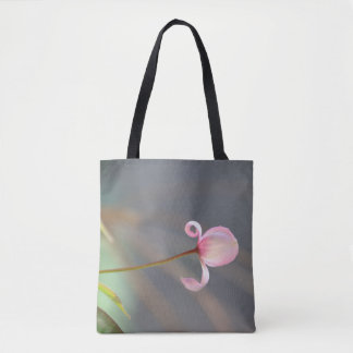 Rosa Blumen-Knospen-Taschen-Käufer-Tasche Tasche