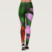 ROSA BLUMEN-LANGE BLUMENBLATT-SONNENBLUME-LEGGINGS LEGGINGS (Rückseite)