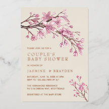 Rosa Blumen-Mädchen-Paar-Baby-Party Rose Gold
