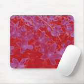Rosa Blumen Mousepad (Mit Mouse)
