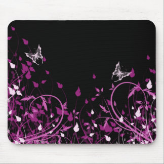 Rosa Blumen Mousepad