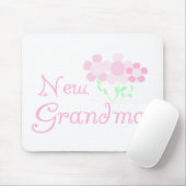 Rosa Blumen-neue Großmutter Mousepad (Mit Mouse)