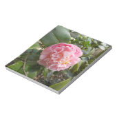Rosa Blumen Notizblock (Rotiert)