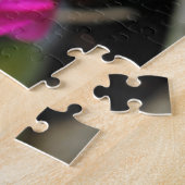 Rosa Blumen Puzzle (Seite)