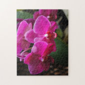 Rosa Blumen Puzzle (Vertikal)
