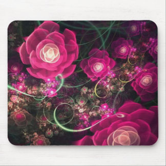 Rosa Blumen sagen es bestes Mousepad