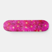 Rosa Blumen Skateboard (Horizontal)