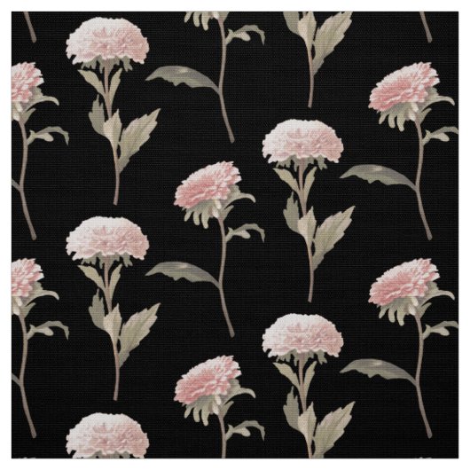 Rosa Blumen Stoff (Muster)
