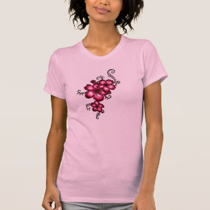 Rosa Blumen T-Shirt