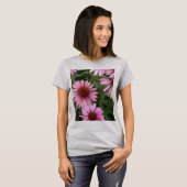Rosa Blumen T-Shirt (Vorne ganz)