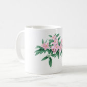 Rosa Blumen-Tasse durch Ho Mang Fall Kaffeetasse (Vorderseite Links)