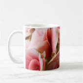 Rosa Blumen-Tasse Kaffeetasse (Links)