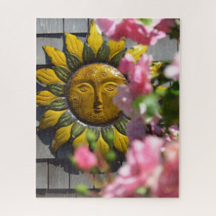 Rosa Blumen und Sonne - Martha's Vineyard Puzzle