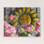 Rosa Blumen und Sonne - Martha's Vineyard Puzzle (Horizontal)