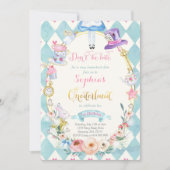 Rosa Blumenausrichtung In einem der Niederlande Ge Einladung (Vorderseite)