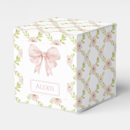Rosa Blumenbeutel Bänder Mädchen Geschenkschachtel