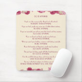 Rosa Blumenblätter tun es irgendwie Mousepad (Mit Mouse)