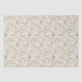 Rosa Blumencocktail Coquette Wrapping Paper Seidenpapier