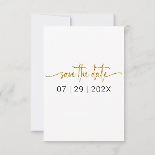 Rosa Blumenfrühling Save the Date Foto (Rückseite)