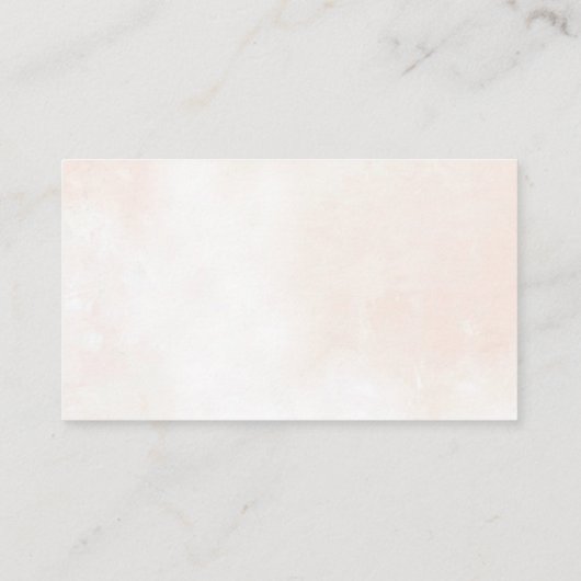 Rosa Blumenfrühlingsdusche Windelwanne Windelwanne Begleitkarte (Rückseite)