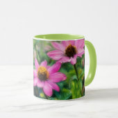 Rosa Blumengarten Tasse Cup (VorderseiteRechts)