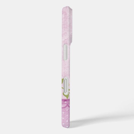 Rosa Blumengestelle Case-Mate iPhone Hülle (Rückseite / Rechts)