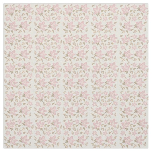 Rosa Blumengewebe Stoff (Muster)