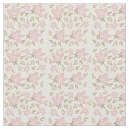 Rosa Blumengewebe Stoff