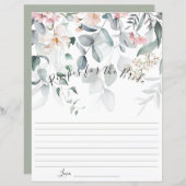 Rosa Blumengrün Bride Rezept (Vorne/Hinten)