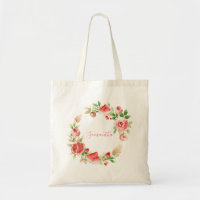 Rosa Blumengrün Girl Babydusche
