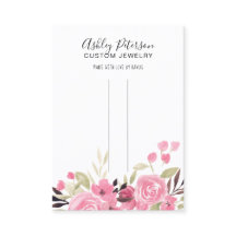 Rosa Blumenhaarklammer Barrett-Display