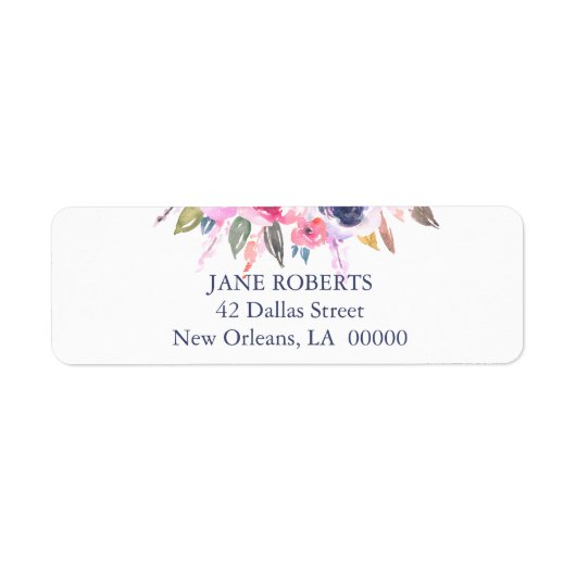 Rosa Blumenhochzeit (Vorne)