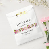 Rosa Blumenhochzeit Geschenktütchen (Versiegelt)