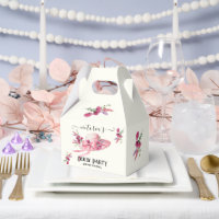 Rosa Blumenhut Derby Brautparty