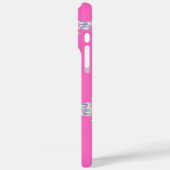 Rosa Blumenkiste Case-Mate iPhone Hülle (Rückseite / Links)