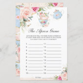 Rosa Blumenkohl Party Schürze Brautparty Spiel (Vorne/Hinten)