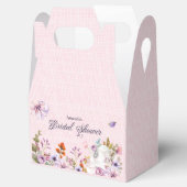 Rosa Blumenkost Party Themenabend Brautparty Geschenkschachtel (Geöffnet)