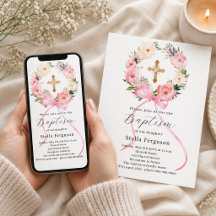 Rosa Blumenkranz-Kreuzbrust