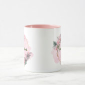 Rosa, Blumenkreis, motivierend Tasse (Zentrum)