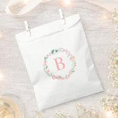 rosa Blumenkreuz Geschenktütchen (Ausgeschnitten)