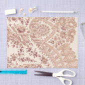 Rosa Blumenlatte mit Rose Seidenpapier (Handwerk)