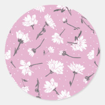 Rosa Blumenmuster-Design - Elegante Blume Art