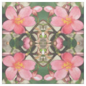 Rosa Blumenmuster Stoff (Muster)