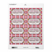 Rosa Blumenöle Flaschenküchen (Vorne)